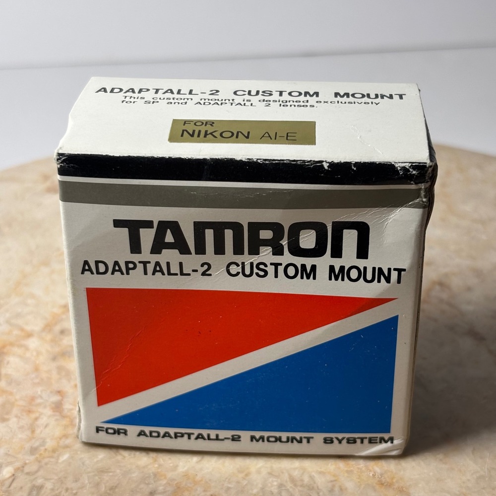 Tamron Adaptall-2 Custom Mount for Nikon‎ AI-E Black Lens Adapter NIB